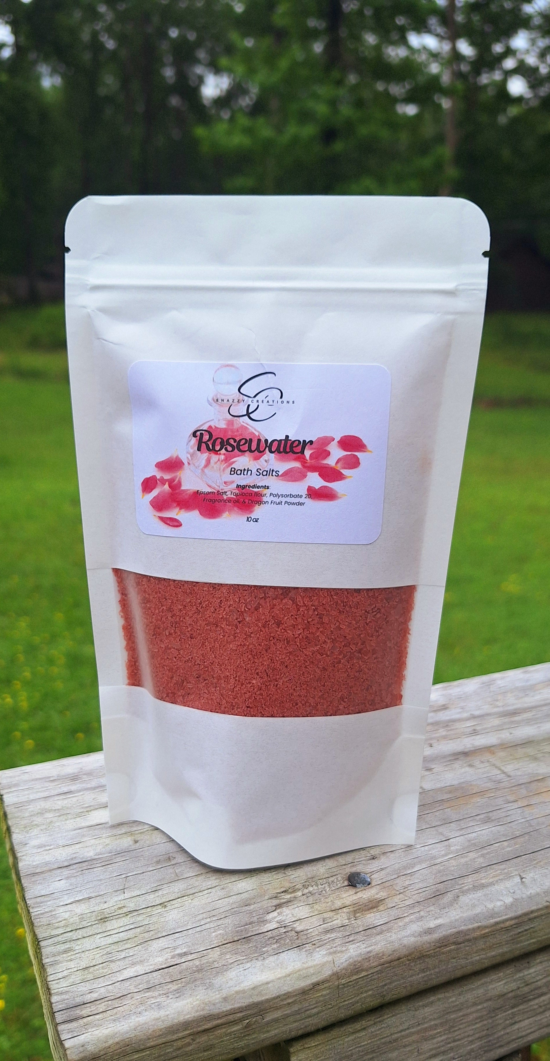Rosewater Bath Salts
